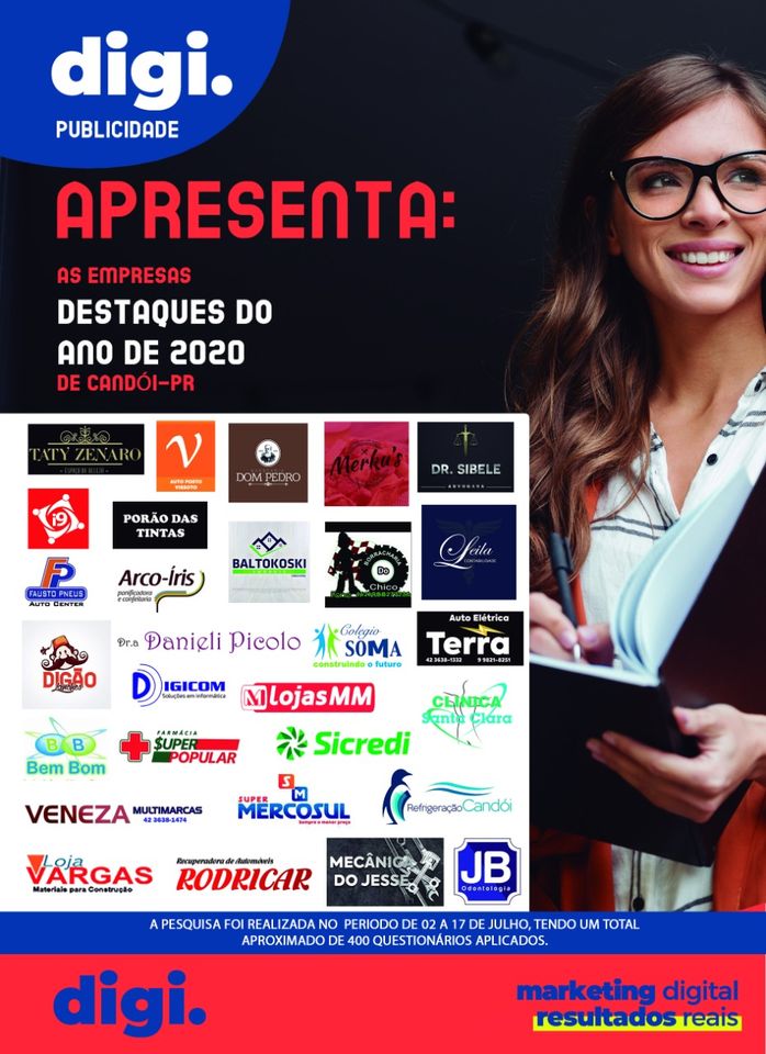 Panfleto de Melhores Empresas